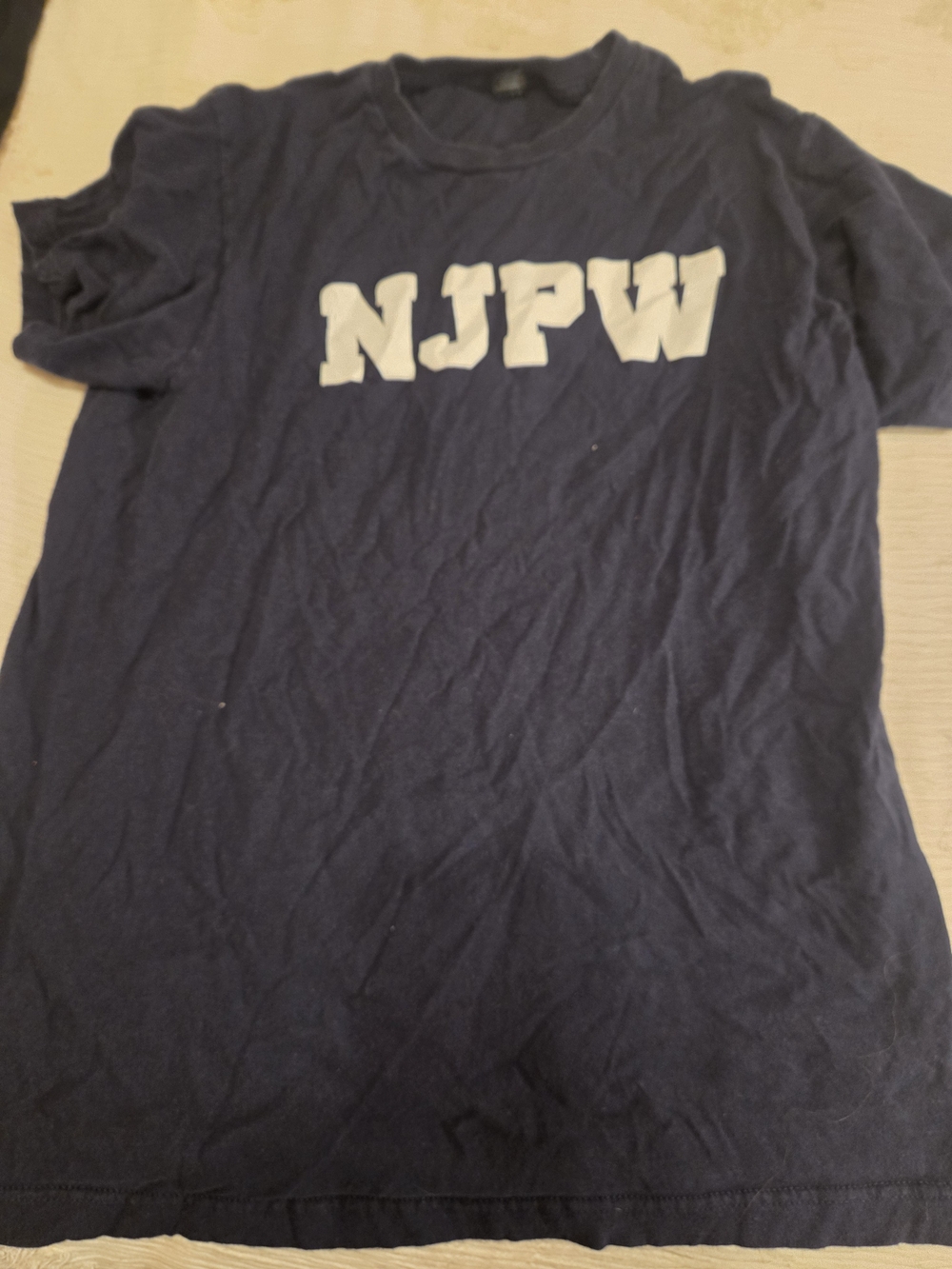 New Japan Pro Wrestling Rare Men's Black NJPW Graphic Tee